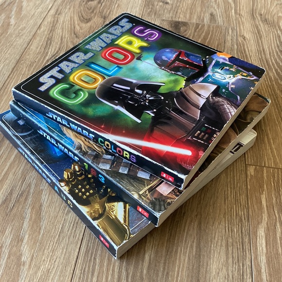 3 Star Wars Board Books for Kids - Colors Numbers ABC - Preschool Educational ❤️ - Picture 6 of 8